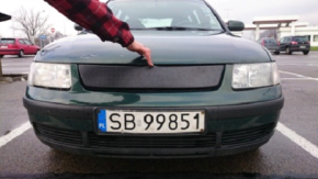 Zimná clona prednej masky pre PASSAT B5 1996-2001