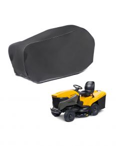 Plachta na záhradný traktor so zadným zberným košom Optimal Garage XXL245, grafitová (235-245 x 115 x 74 cm)