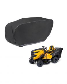 Plachta na záhradný traktor so zadným zberným košom Optimal Garage XXL250, grafitová (245-260 x 110 x 74 cm)