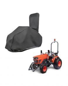 Plachta na traktor Optimal Garage L300, grafitová (310-320 x 133 x 113 cm; d 160 cm; e 102 cm)