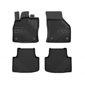 3D Gumené rohože No.77 pre SEAT LEON IV (nepasuje na hybrid) 2020-up (4 ks)