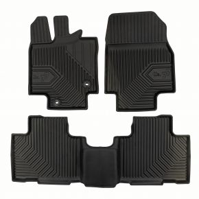 3D Gumené rohože No.77 pre Toyota Highlander IV od 2019 (3 ks)