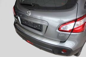 Ochranná nerezová lišta zadného náraznika pre Nissan Qashqai + 2