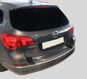 Ochranná nerezová lišta zadného náraznika pre Opel Astra IV J HB
