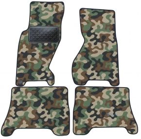 Maskačové textilné koberce pre Jeep Grand Cherokee 1999-2004 4ks