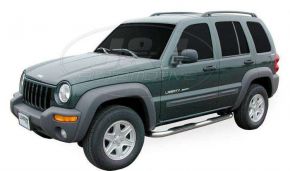 Bočné nerezové rámy pre Jeep Cherokee 2001-2006