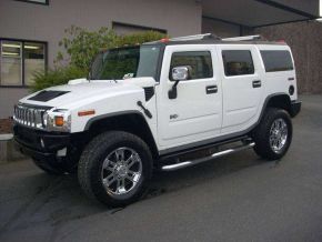 Bočné nerezové rámy, Hummer H2