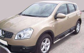 Bočné nerezové rámy, Nissan Qashqai