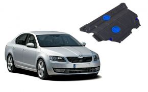 Oceľový kryt motora a prevodovky Skoda Octavia A7 pasuje na všetky motory 2013-