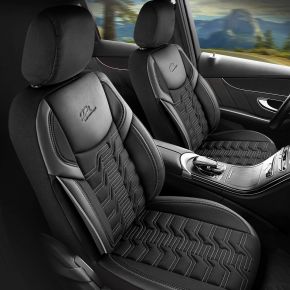 Autopoťahy BERLIN čierno-sivé kompatibilné s ALFA ROMEO 146