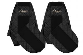 Autopoťahy na mieru ELEGANCE Q pre RENAULT PREMIUM II (01.2005-12.2013) - čierne