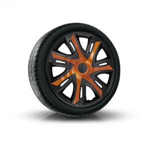 Puklice pre MAZDA 15", N-POWER BICOLOR medené-čierne 4ks