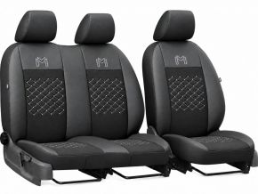 Autopoťahy na mieru Motive (látka + eko-koža) pre RENAULT Master V 2+1 (2024-2026)