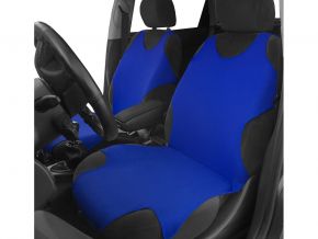Univerzálne bavlnené autotričká POK (vykrajované), modré, predné + zadné
