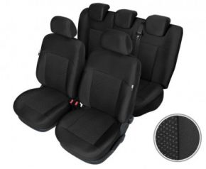 Autopoťahy POSEIDON XLF_LXLR sada, čierne