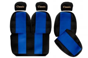 Autopoťahy na mieru CLASSIC pre MAN L2000 (01.1994-12.2005) - modré