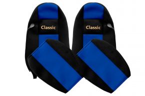Autopoťahy na mieru CLASSIC pre IVECO STRALIS (01.2002-12.2012) - modré