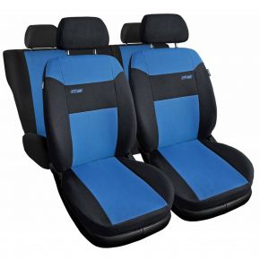 Univerzálne látkové autopoťahy RS modré vhodné pre Toyota Starlet