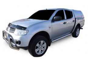 Bočné nerezové rámy pre Mitsubishi L200 2007-2016 4D (76mm)