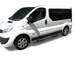 Bočné nerezové rámy pre Renault Trafic 2002-2011