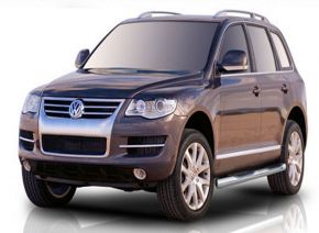 Bočné nerezové rámy pre Volkswagen Touareg 2002-2010