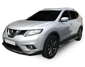 Bočné nerezové rámy pre Nissan X-Trail T32 2014-up