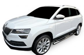 Bočné nerezové rámy pre Skoda Karoq 2017-up