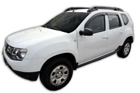 Deflektory SCOUTT pre DACIA DUSTER, Ľ + P 2010-2017, predné a zadné, 4ks, 5-dverový