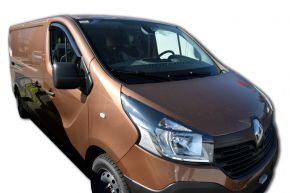 Deflektory - SCOUTT pre RENAULT TRAFIC, Ľ + P, 2015-, predné 2 ks