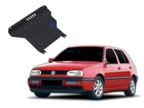 Oceľový kryt motora a prevodovky Volkswagen Golf III  MT 1,4; 1,6; 1,8; 2,0; 1,9TD 1991-1997