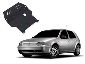 Oceľový kryt motora a prevodovky Volkswagen Golf IV pasuje na všetky motory 1998-2005