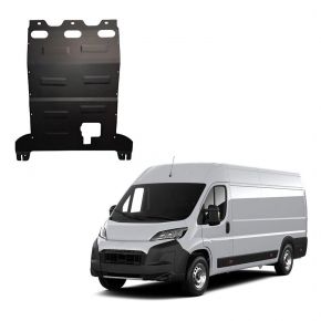 Oceľový kryt motora, prevodovky a chladiča pre Toyota ProAce Max vhodné pre všetky motorizácie 2024-