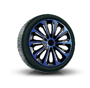 Puklice pre CITROEN 16", STRONG DUOCOLOR MODRO-ČIERNE 4ks