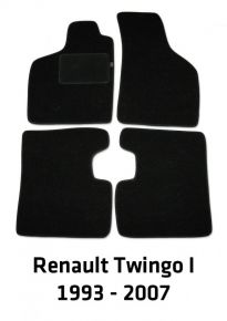 Autokoberce velúrové pre Renault Twingo I, 1993-2007