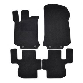 Textilné autokoberce na mieru pre Mercedes R-Class 2011-2015 (4 ks)