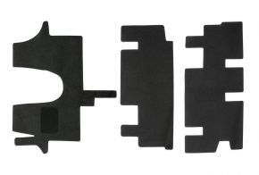 Textilné autokoberce na mieru pre Volkswagen T6 Multivan 2016- (3 ks)