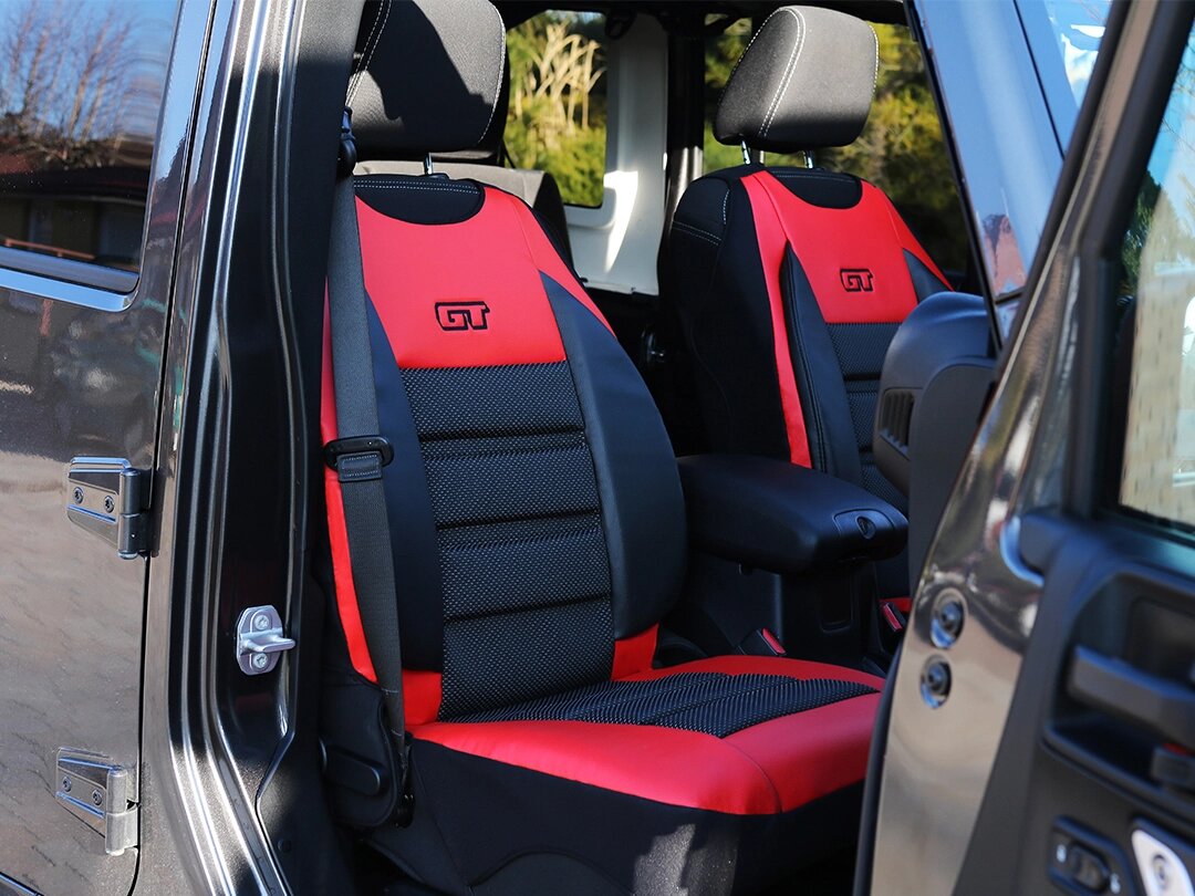 Podložka na predné sedadlo GT Ergonomic namontovaná v aute