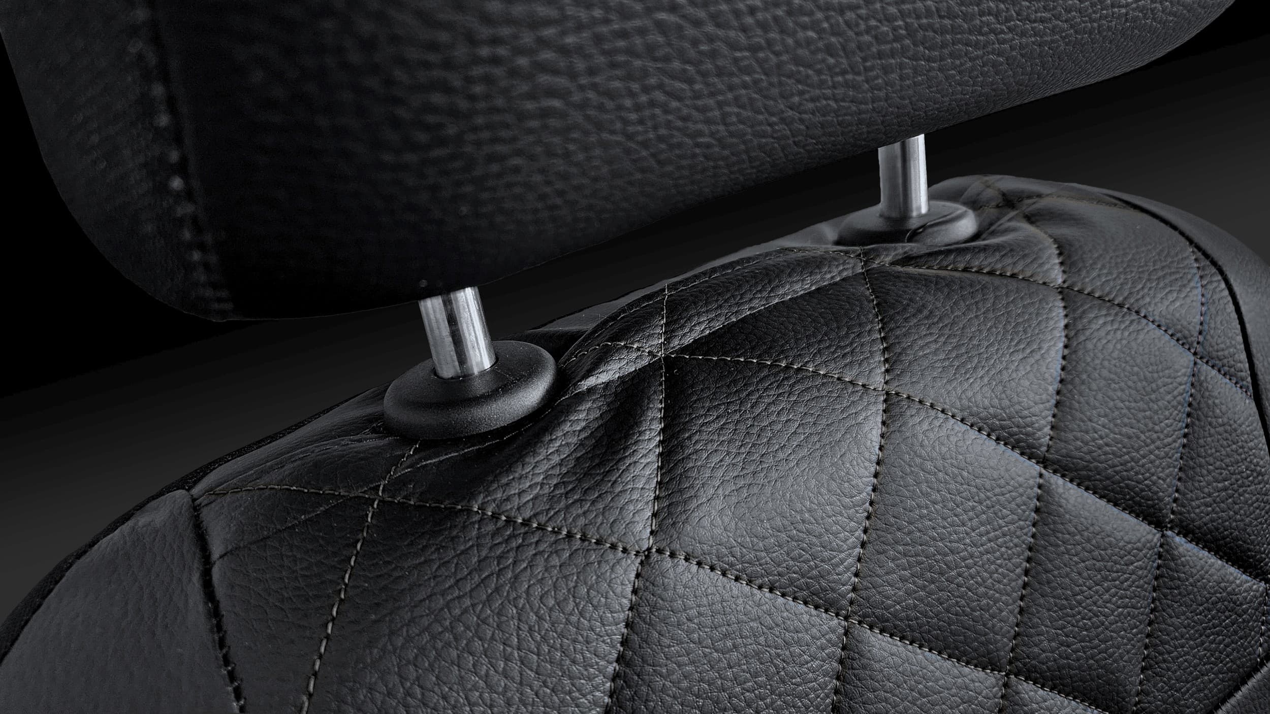 Autopoťahy Perfect Line – detail uchytenia hlavovej opierky