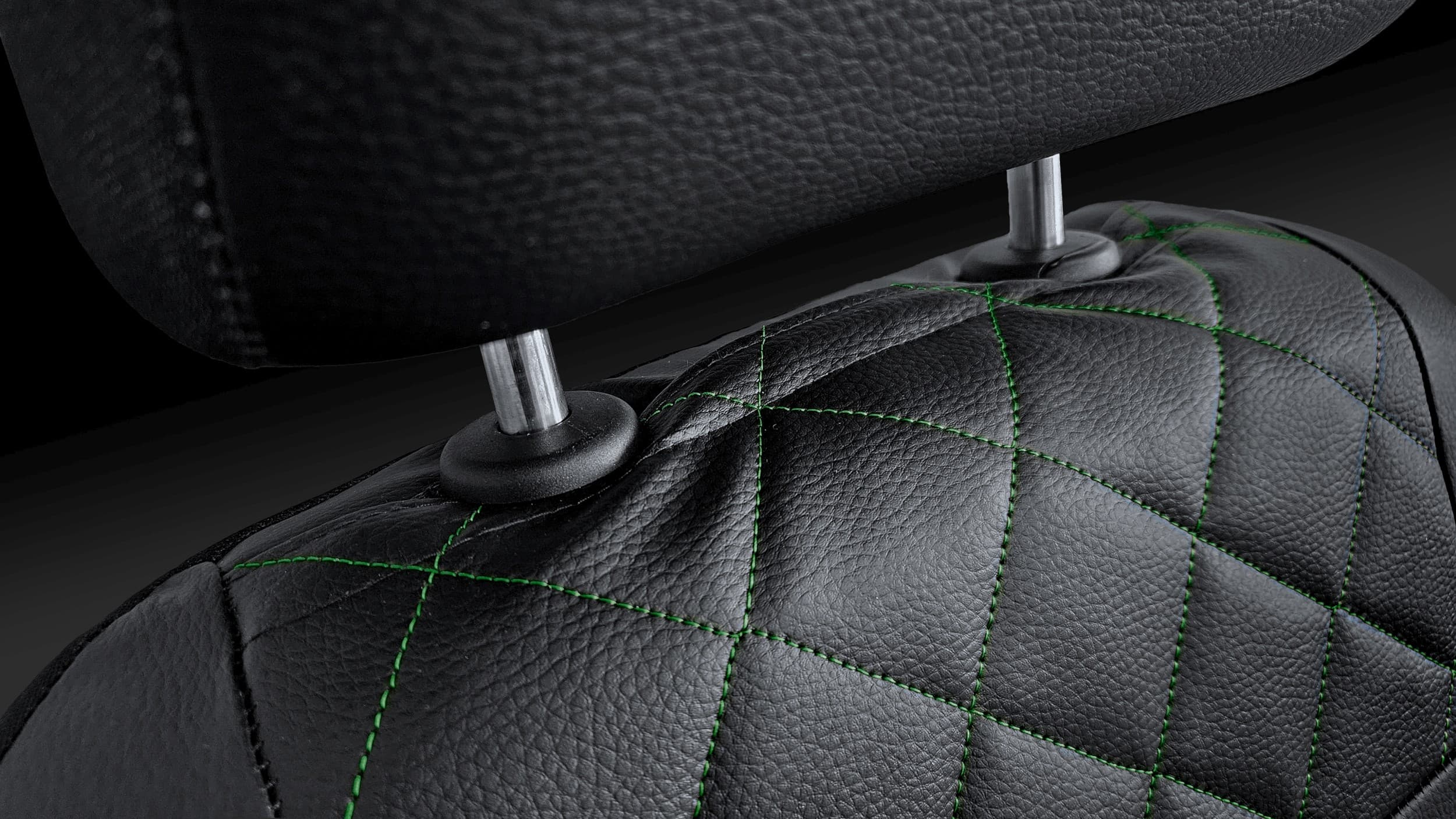 Autopoťahy Perfect Line – detail uchytenia hlavovej opierky