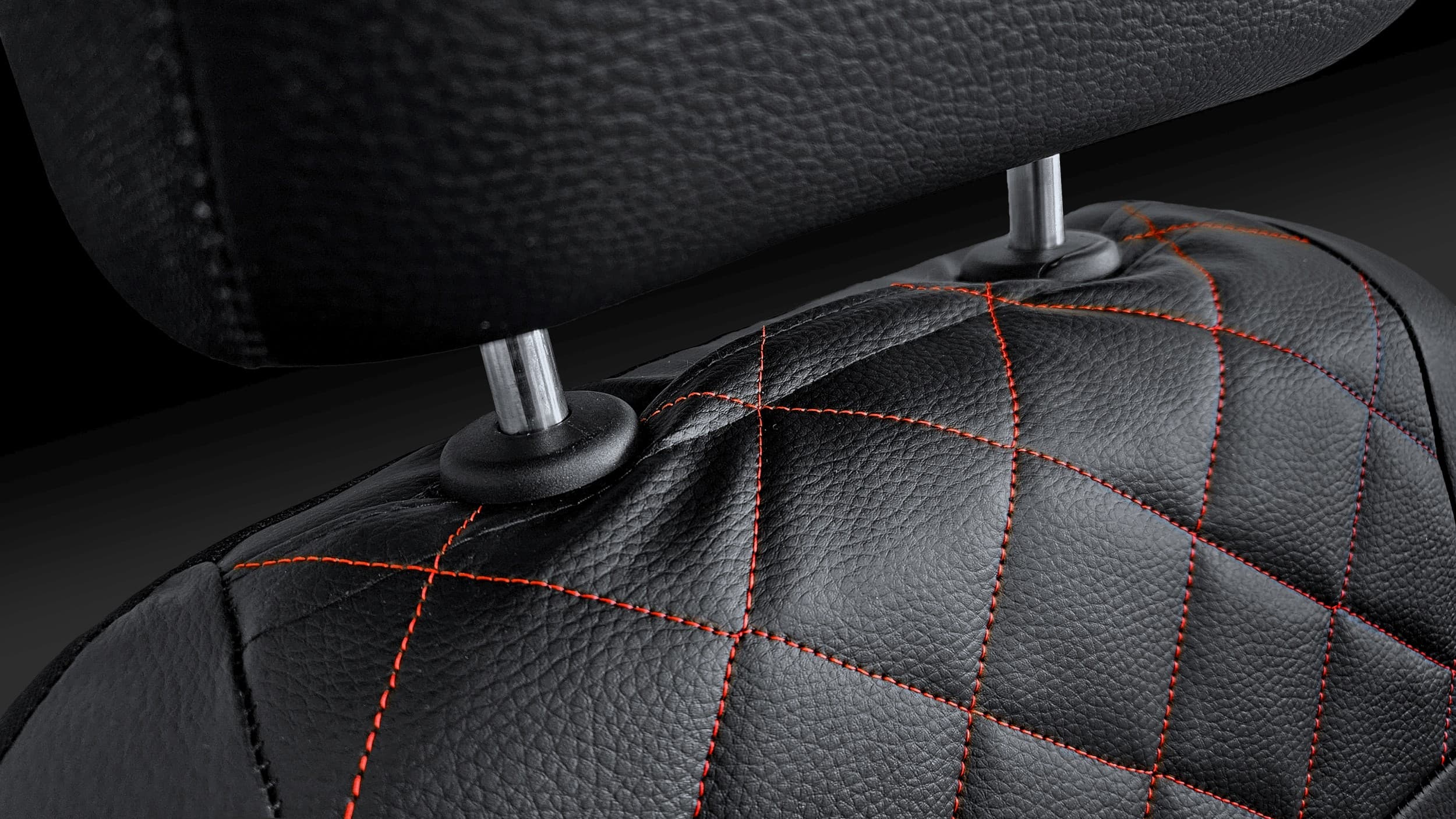 Autopoťahy Perfect Line – detail uchytenia hlavovej opierky