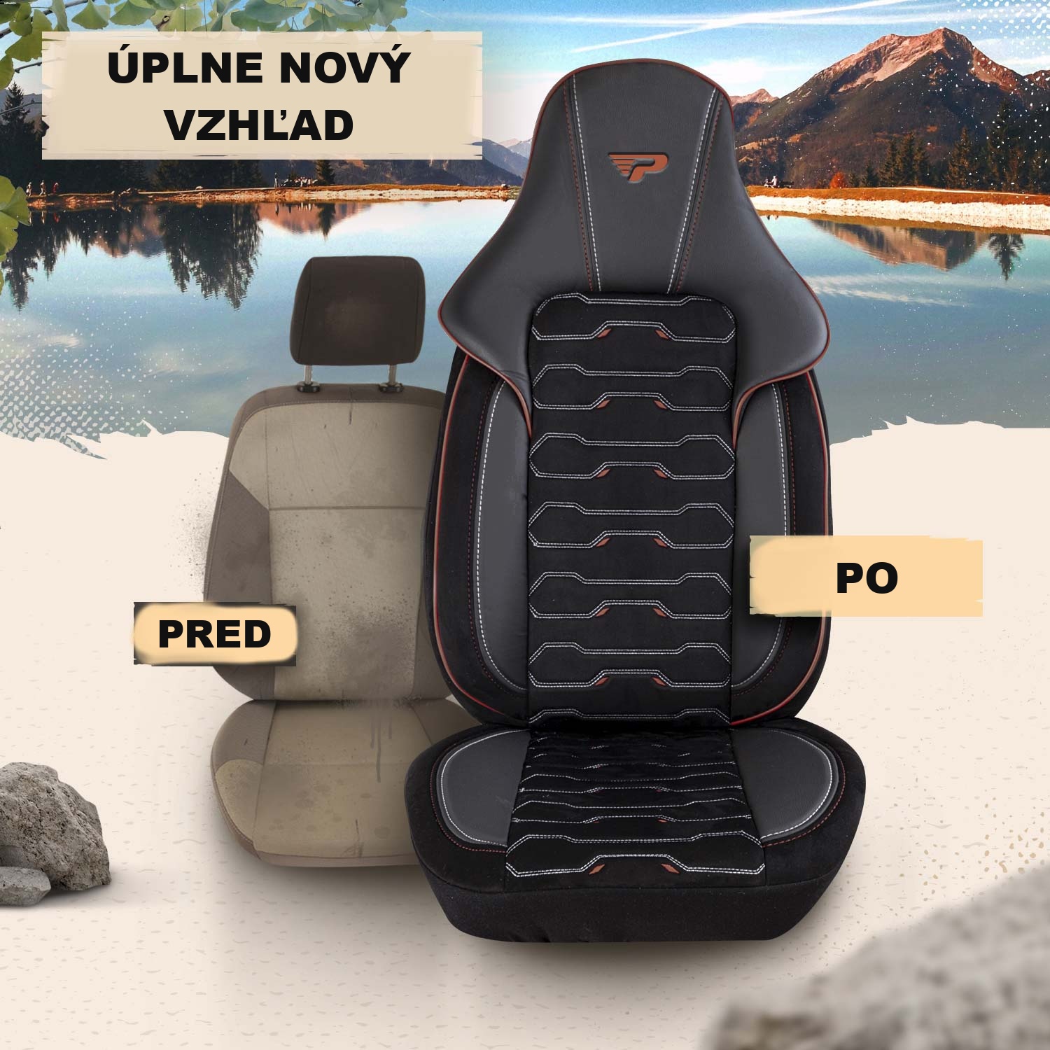 Pred a po nasadení autopoťahov Beirut